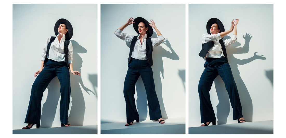 Editorial triptych – playing with light and shadow
